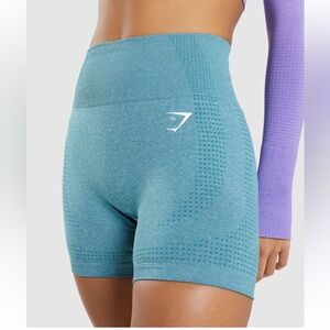 Gymshark vital seamless 2.0 shorts high waisted spandex sweat wicked heat sealed